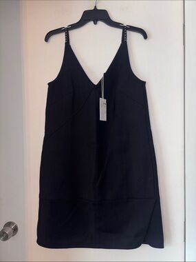 NWT Helmut Lang Black Mini Dress